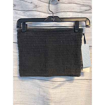 NWT L. Ogan For Target Black Cozy Textured Tube One Size