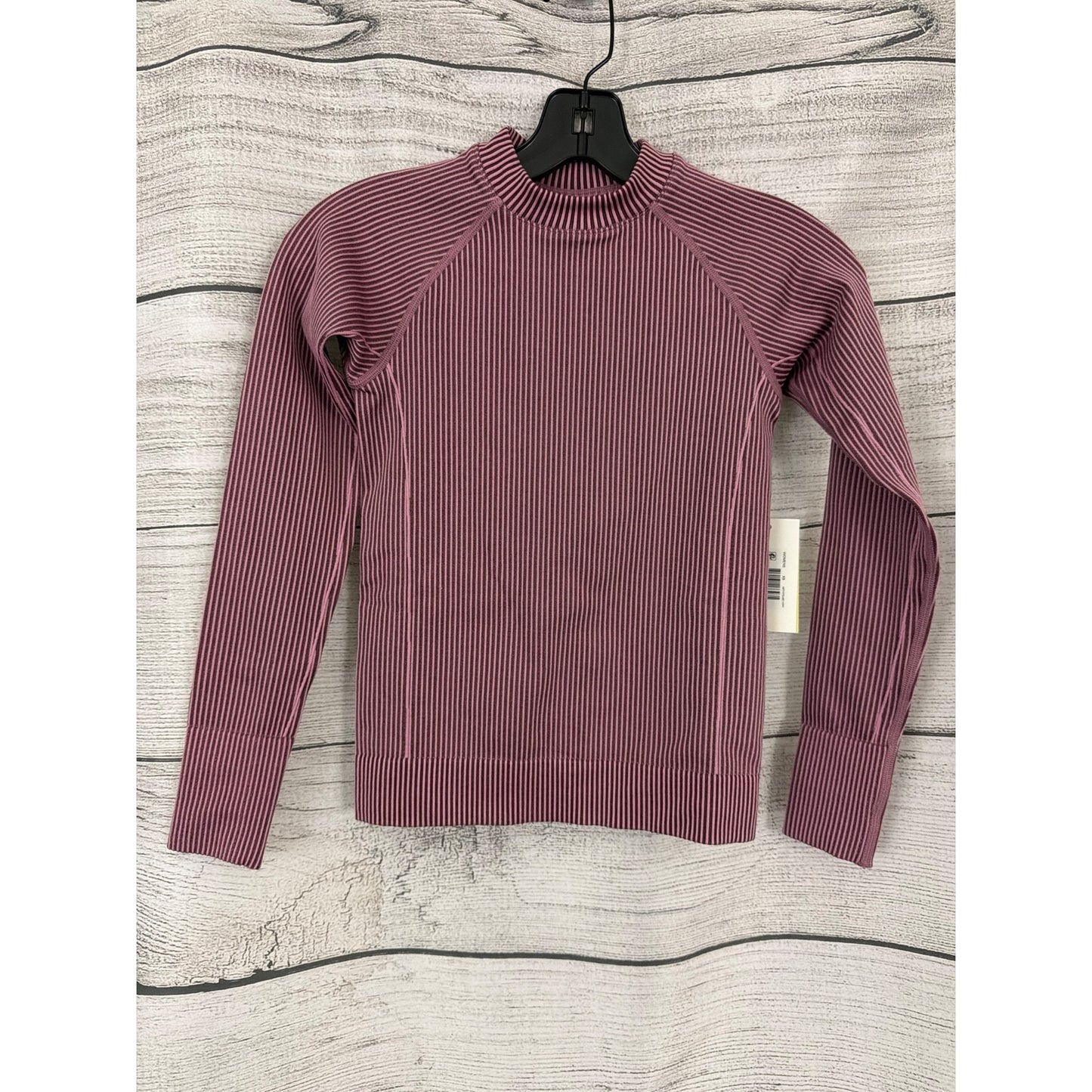 NWT Halfdays Anemone Ribbed Long-Sleeve Top Size XS