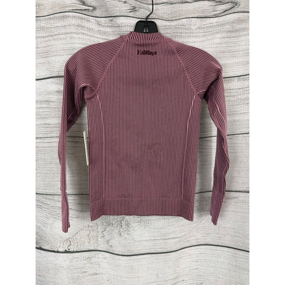 NWT Halfdays Anemone Ribbed Long-Sleeve Top Size XS