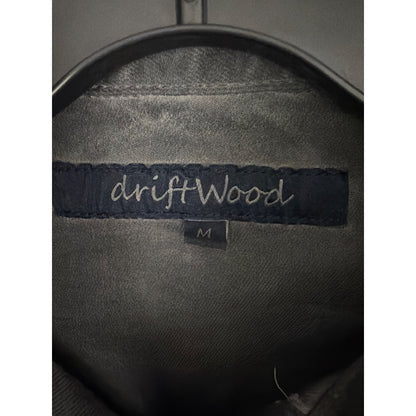 Driftwood Gray Snap Front Western Shirt Size M