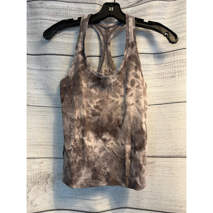 Lululemon Cool Racerback Short Tank Top Diamond Dye Mink Berry Size 6