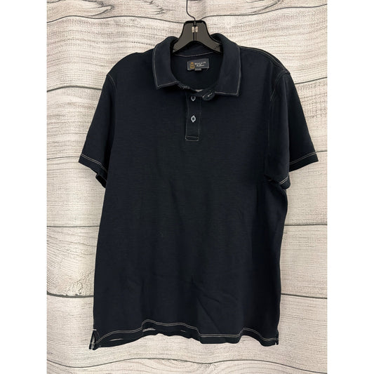 Mens Wallin & Bros. Black Polo Shirt Size XL