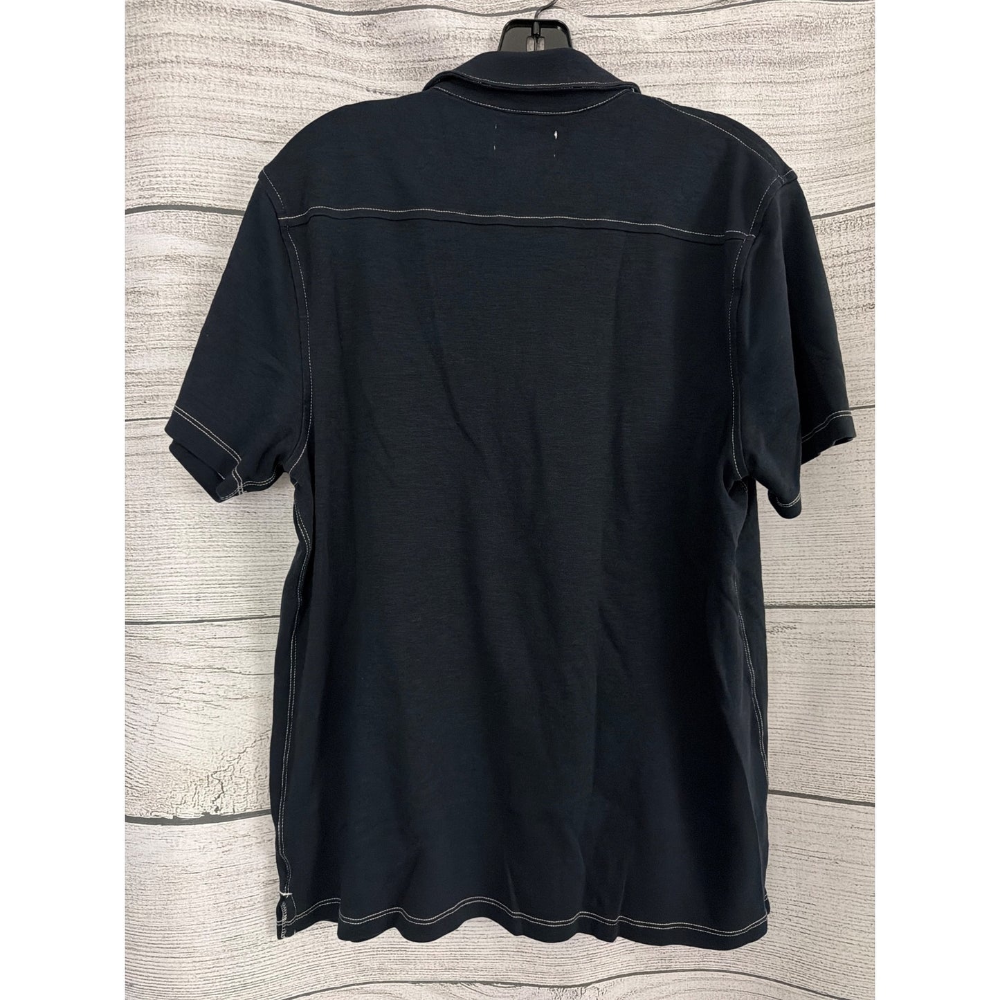 Mens Wallin & Bros. Black Polo Shirt Size XL