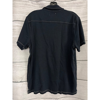 Mens Wallin & Bros. Black Polo Shirt Size XL