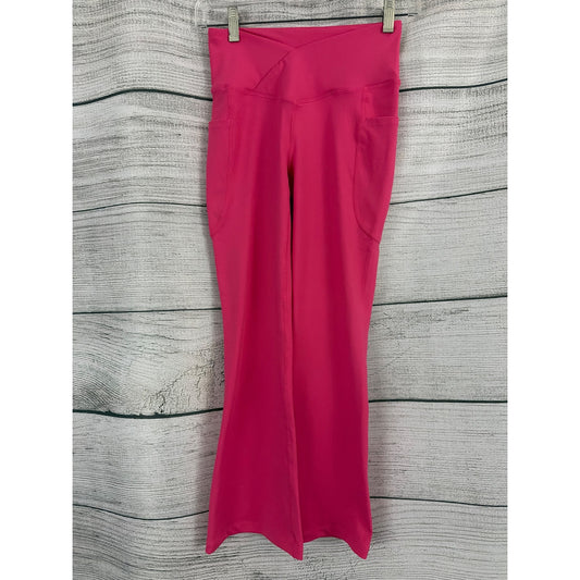 NWT Kids Baleaf Pink High-Waist Bootcut Yoga Pants Size M