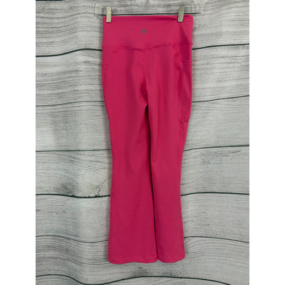 NWT Kids Baleaf Pink High-Waist Bootcut Yoga Pants Size M