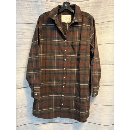 NWT Le Marais Wilmington Plaid Dress Size M