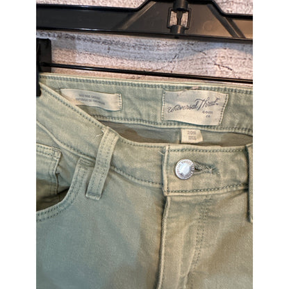 Universal Thread Green Mid Rise Skinny Jeans Size 2/26