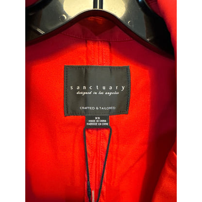 NWT Sanctuary Bright Red Bryce Woven Blazer & Noho Trouser Pant XS/27