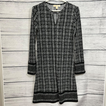 Michael Michael Kors Plaid Long Sleeve Dress, Size XS