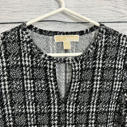 Michael Michael Kors Plaid Long Sleeve Dress, Size XS