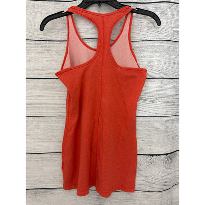 Nike Dri Fit Slim Fit Orange Tank Size M