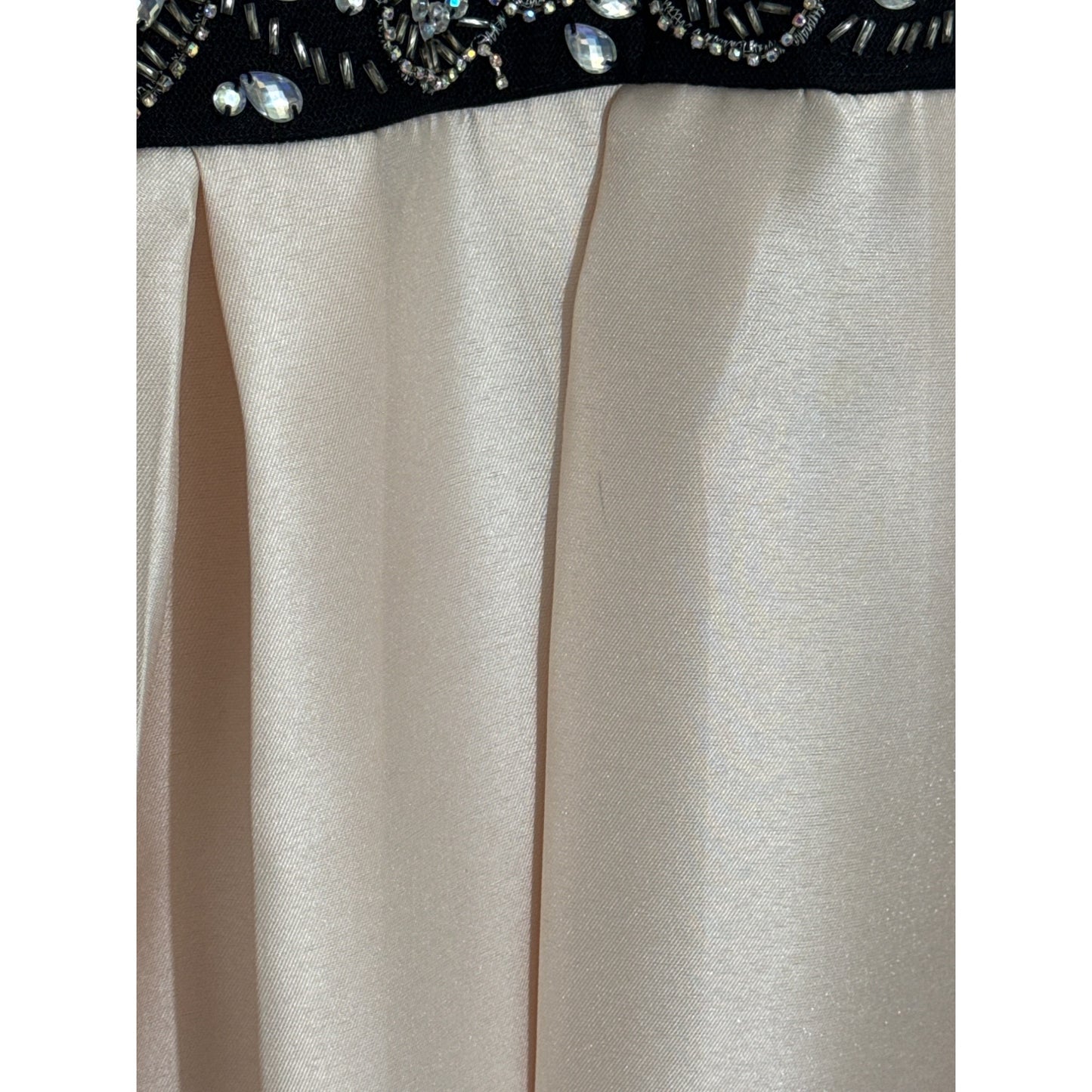 Nights By Teeze Me Embellished Halter Dress Size 13/14