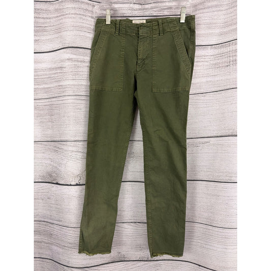 Nili Lotan Jenna Army Green Pant Size 00