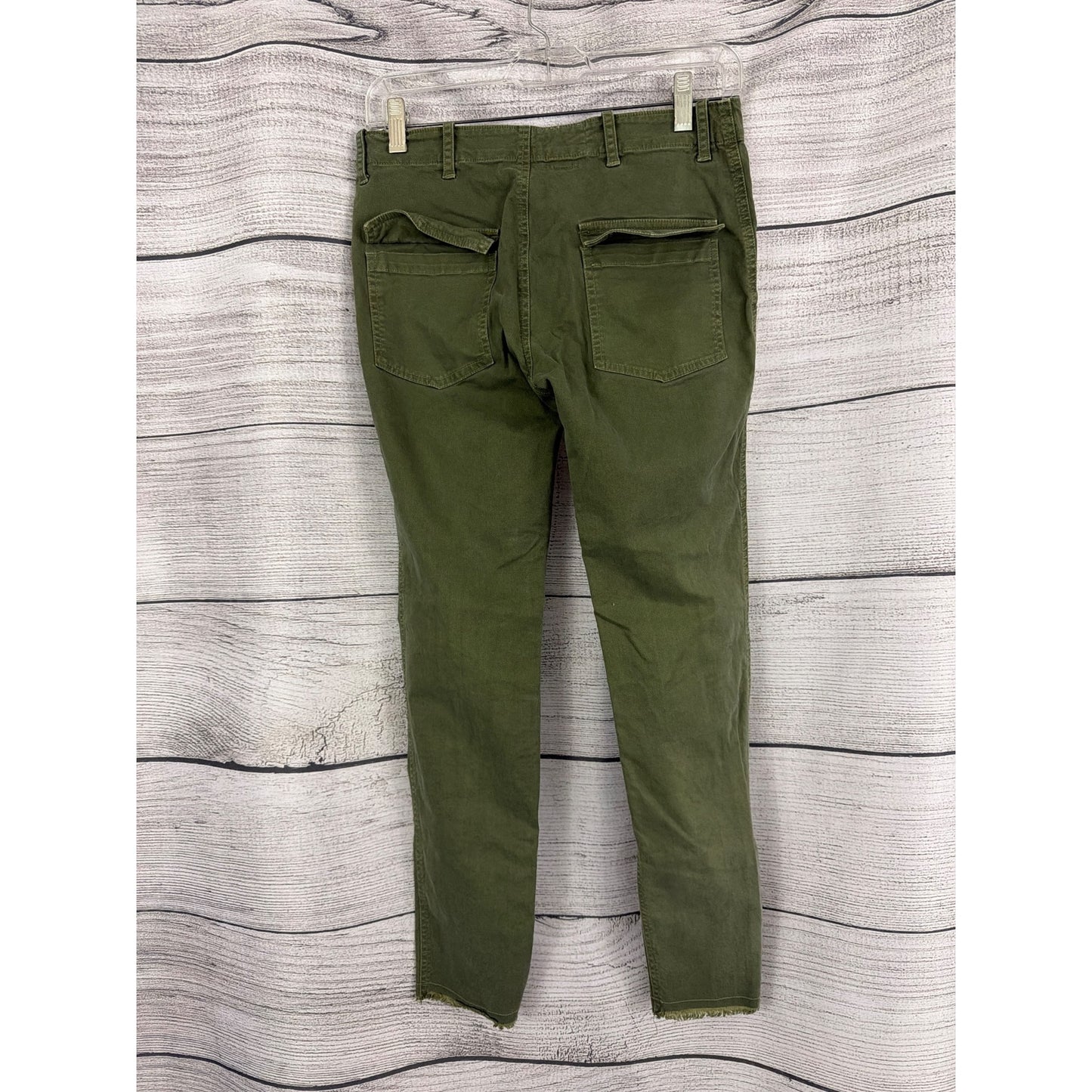 Nili Lotan Jenna Army Green Pant Size 00