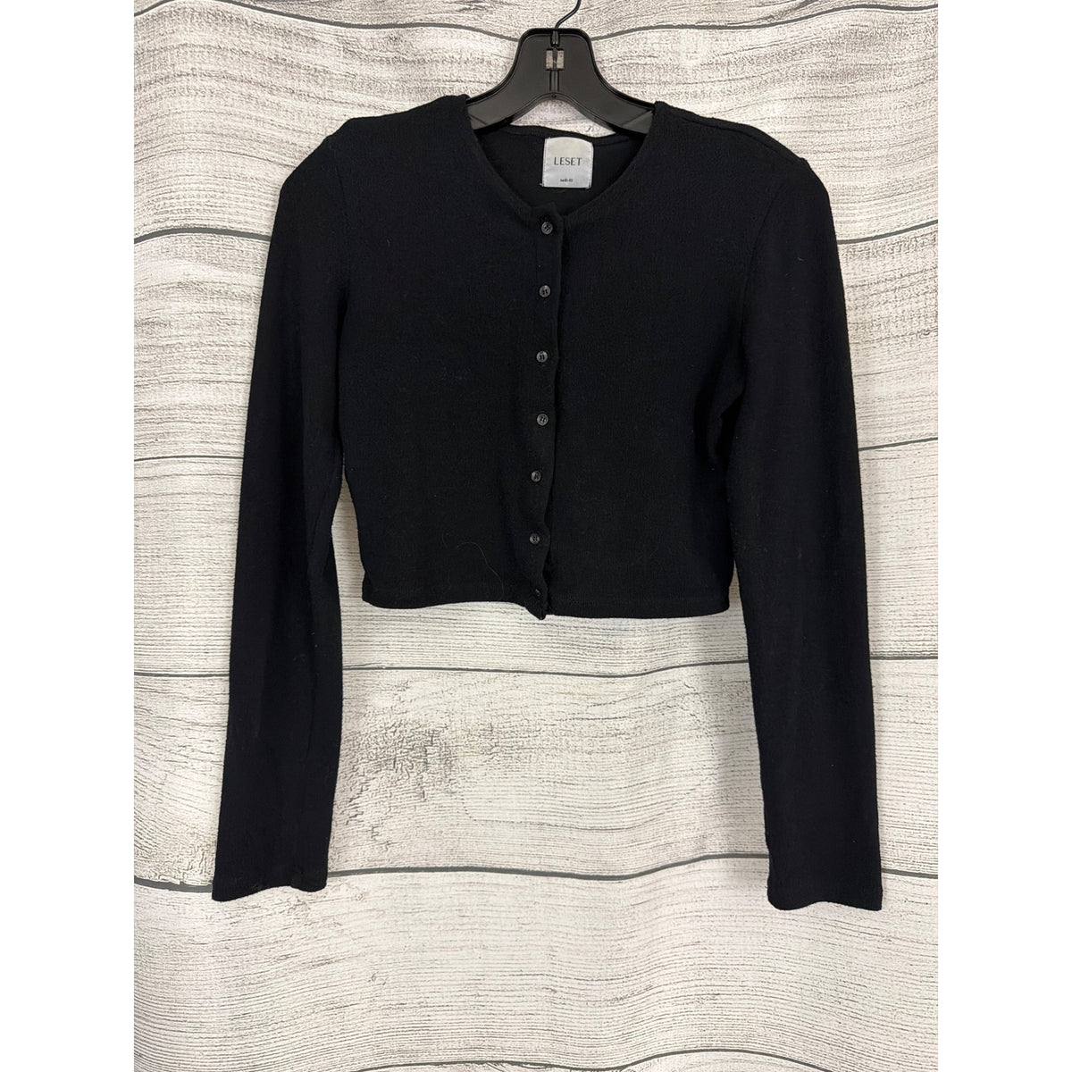 LESET Leset Lauren Crop Cardigan II Size XS