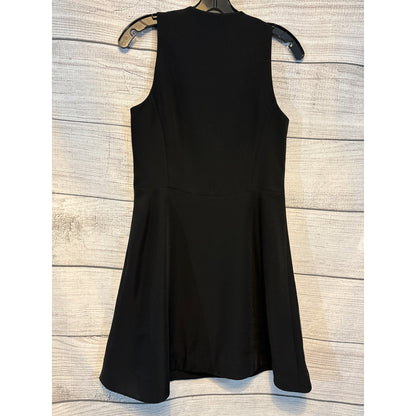Rebecca Taylor Sleeveless Abstract Print Fit & Flare Dress With Front Zipper Size 4