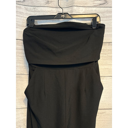 Kenzie Black Strapless Jumpsuit w/ Pockets Size S