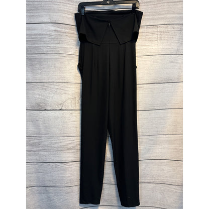 Kenzie Black Strapless Jumpsuit w/ Pockets Size S