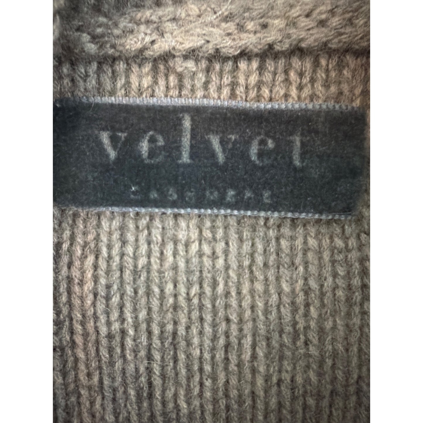 Velvet By Graham & Spencer 100% Cashmere Open Front Cardigan Size XS