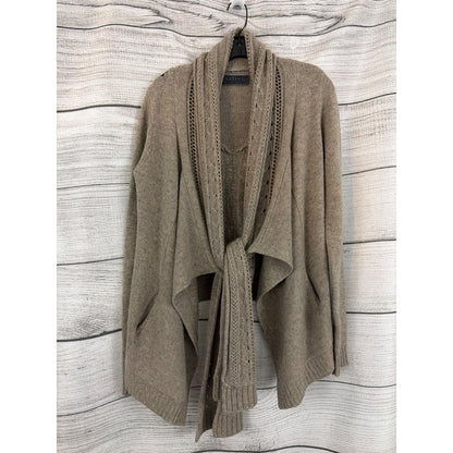 Velvet By Graham & Spencer 100% Cashmere Open Front Cardigan Size XS