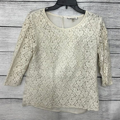 DKNY Cream lace top