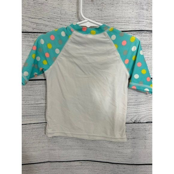Rainbow rash guard