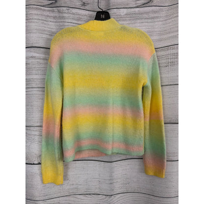 BB Dakota Steve Madden Pastel Striped Knit Cardigan Size M