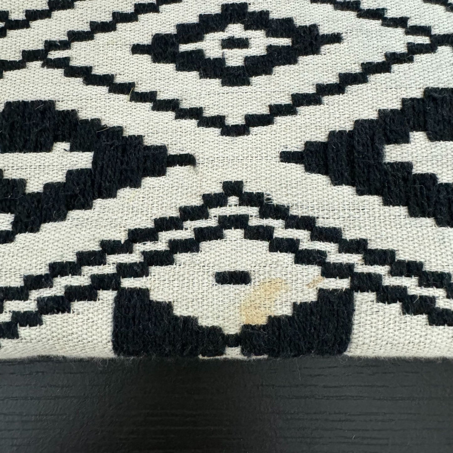 Tribal Patterned Clutch Purse With Colorful Beaded Embellishment & Gold Chain Strap