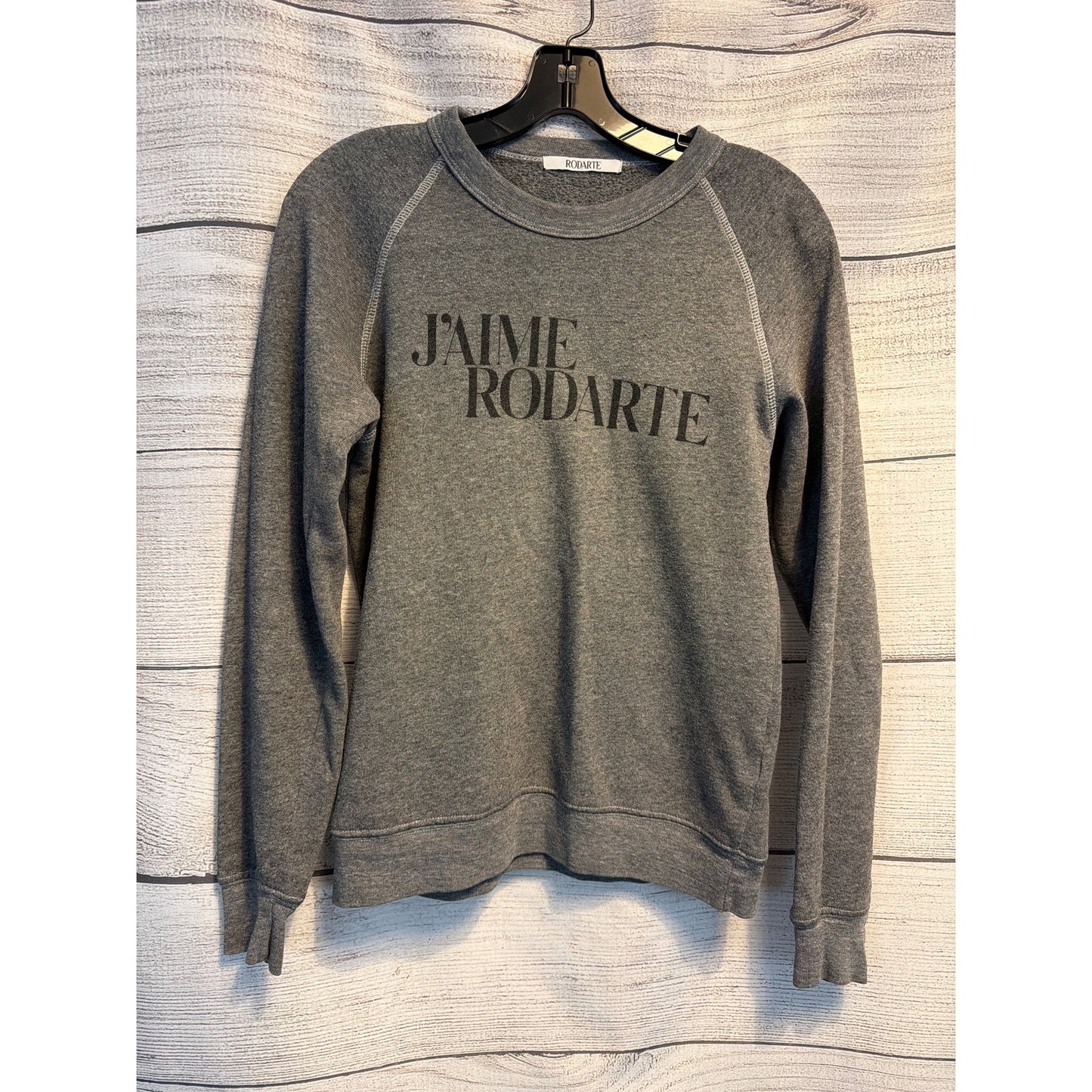Rodarte J'aime Rodarte Graphic Sweatshirt Size S