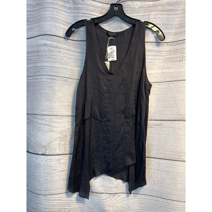 NWT Rag & Bone Dark Grey Sleeveless Asymmetrical Top S
