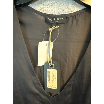 NWT Rag & Bone Dark Grey Sleeveless Asymmetrical Top S