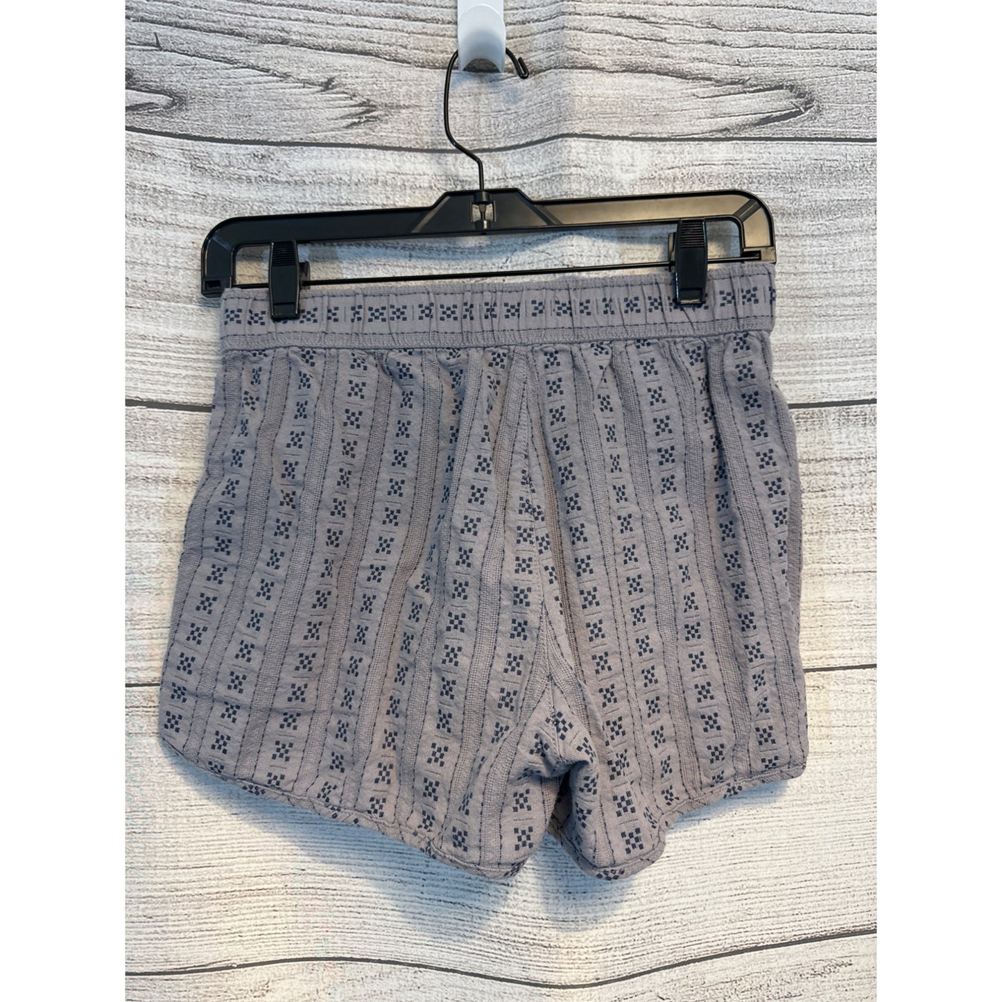 Madewell Dolphin Hem Jacquard Strip Shorts Size XS