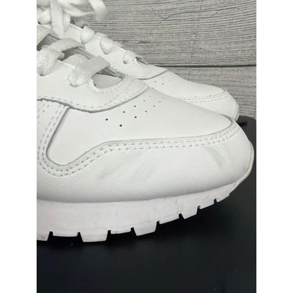 Reebok Classic Leather Sneakers White Size 7.5