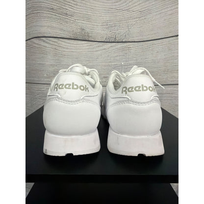 Reebok Classic Leather Sneakers White Size 7.5