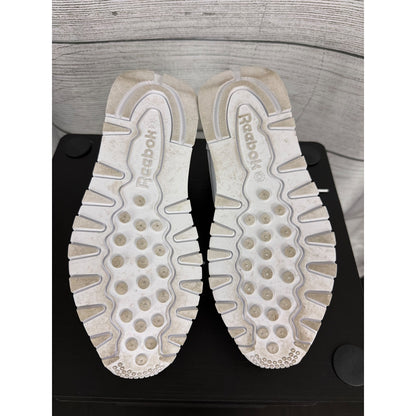 Reebok Classic Leather Sneakers White Size 7.5
