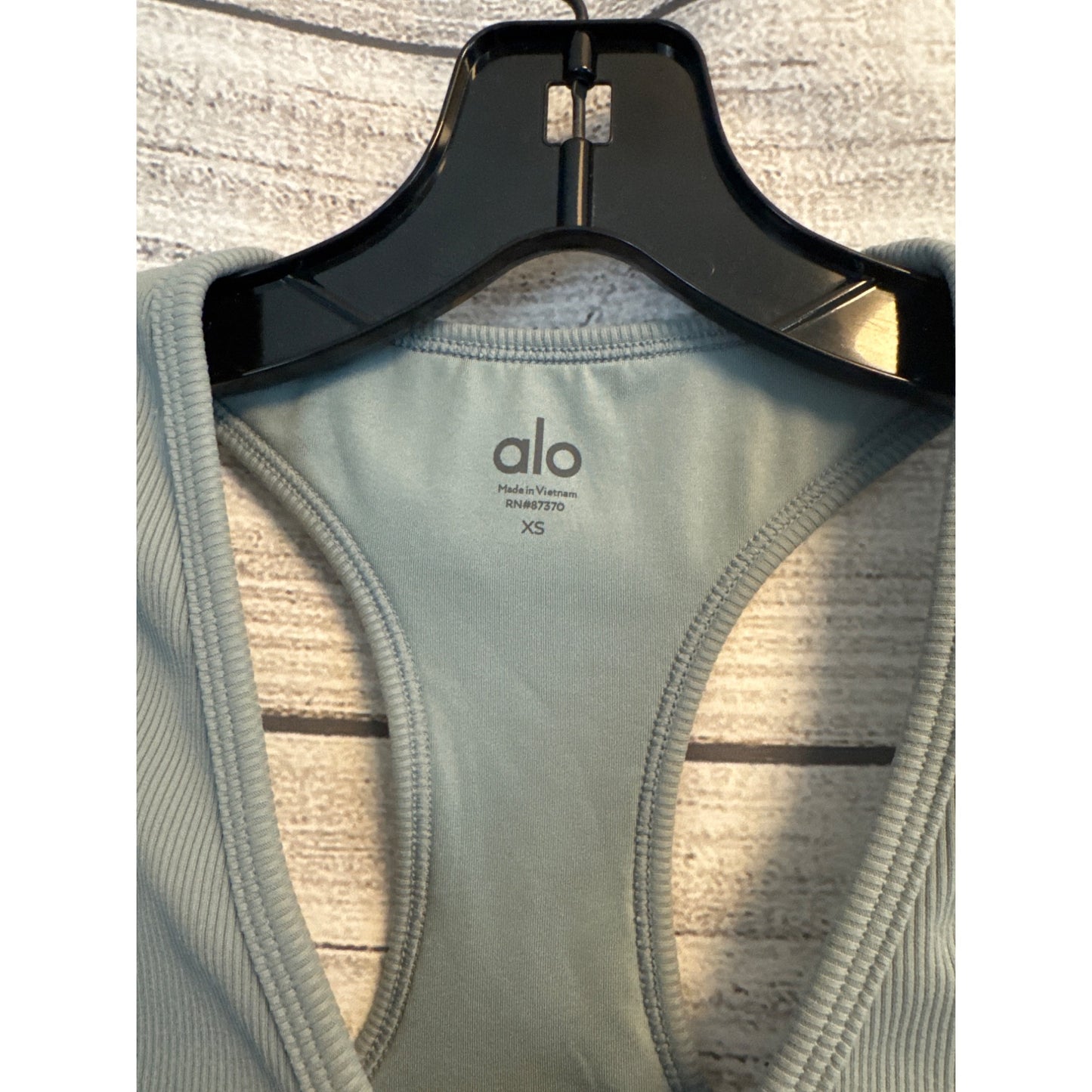 Alo Goddess Ribbed Cropped Racerback Tank Size XS