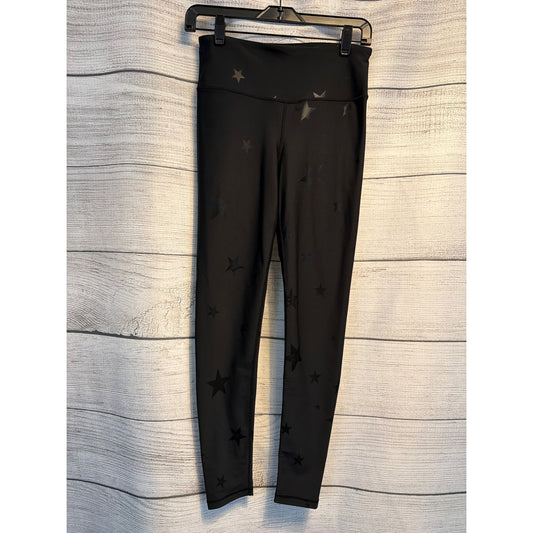 Mono B Star Print High Waist Athletic Leggings Size M