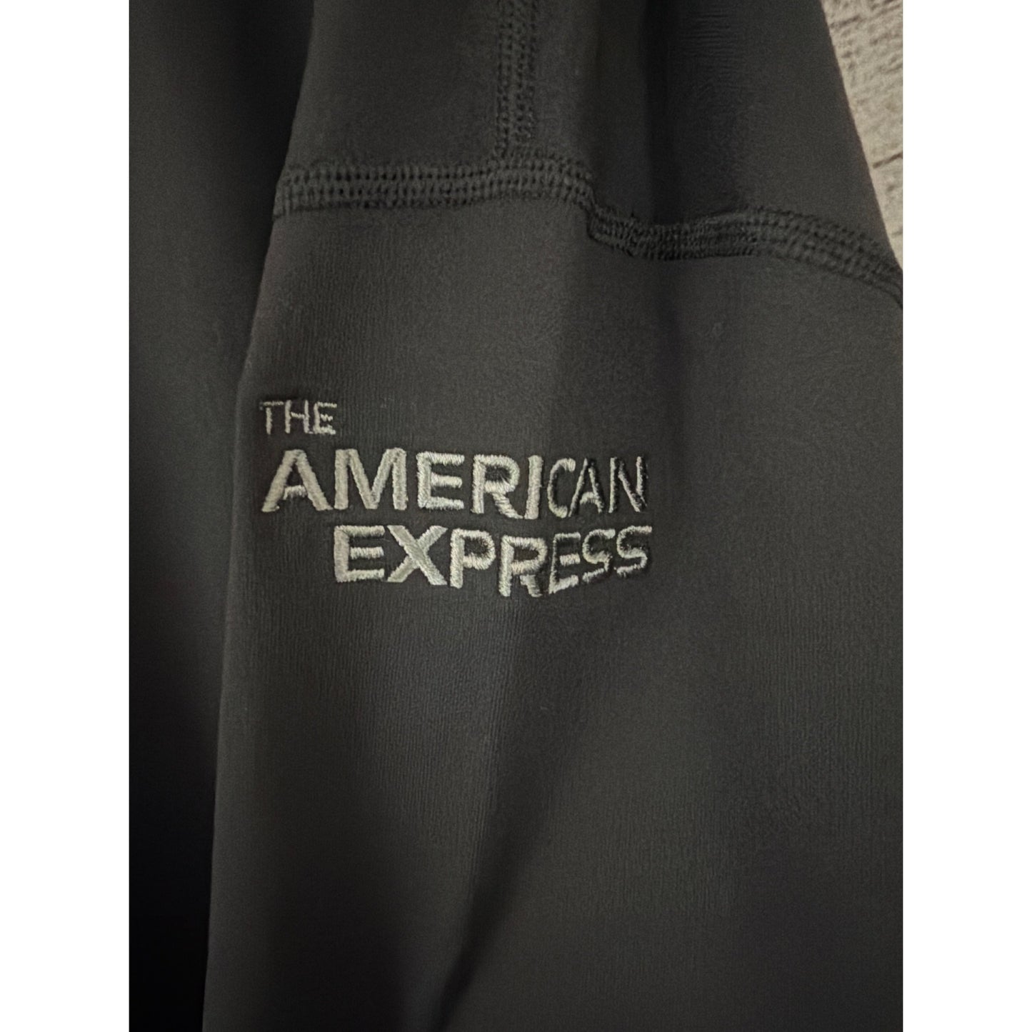 NWT Vuori Halo Modern Full Zip American Express Hoodie Size S
