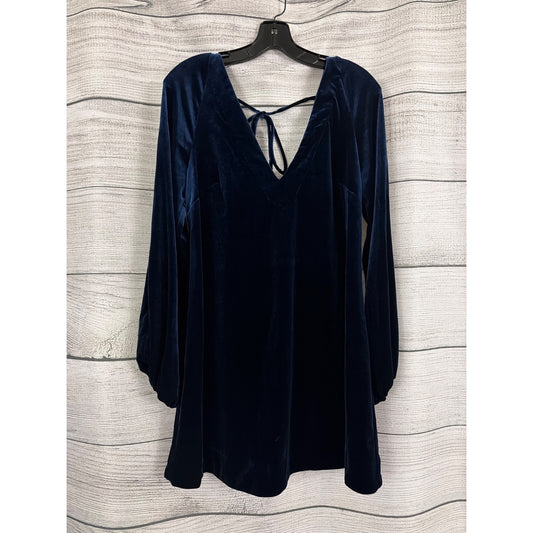 Free People Misha Mini Velour Dress Size S