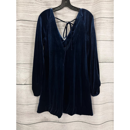 Free People Misha Mini Velour Dress Size S