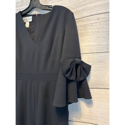 Donna Morgan V-neck Bell Sleeved Jumpsuit