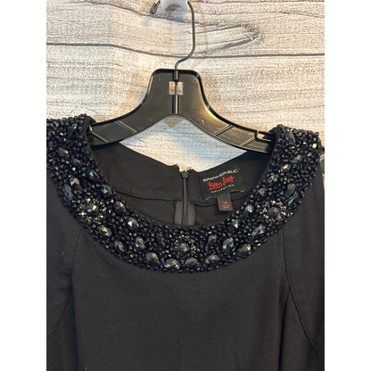 Banana Republic L'Wren Scott Sequin Collar Sheath Dress 14