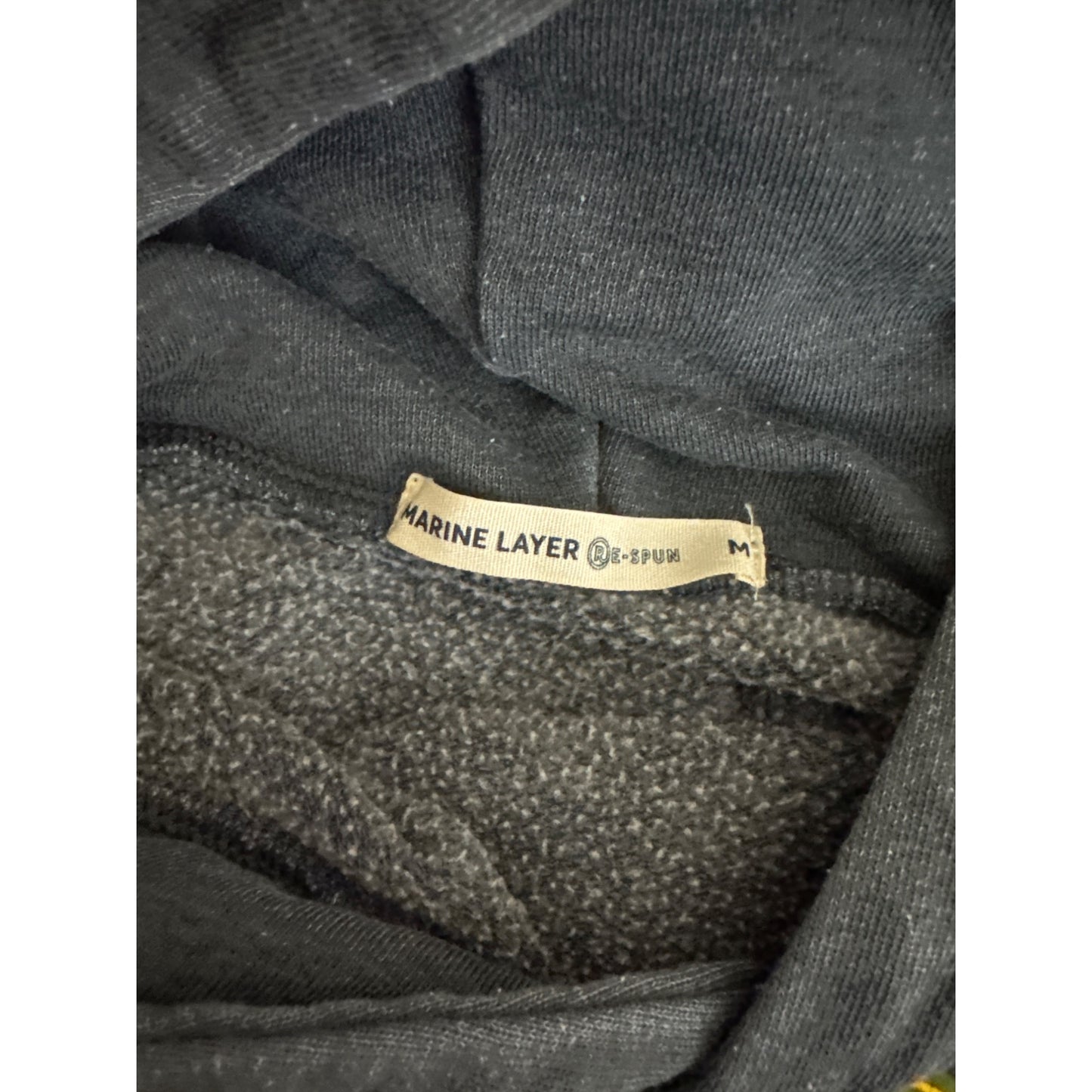 Marine Layer Margo Graphic Smiley Hoodie Size M