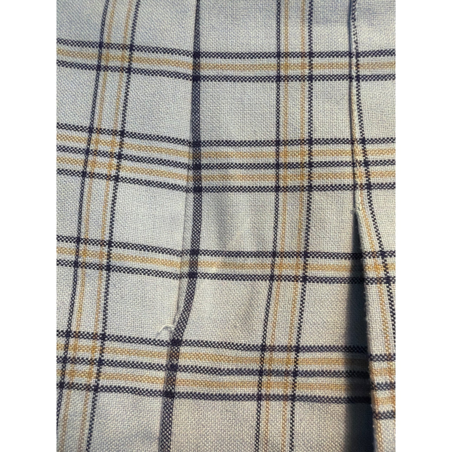 Aritzia Sunday Best Plaid Pleated Mini Skirt Size 10
