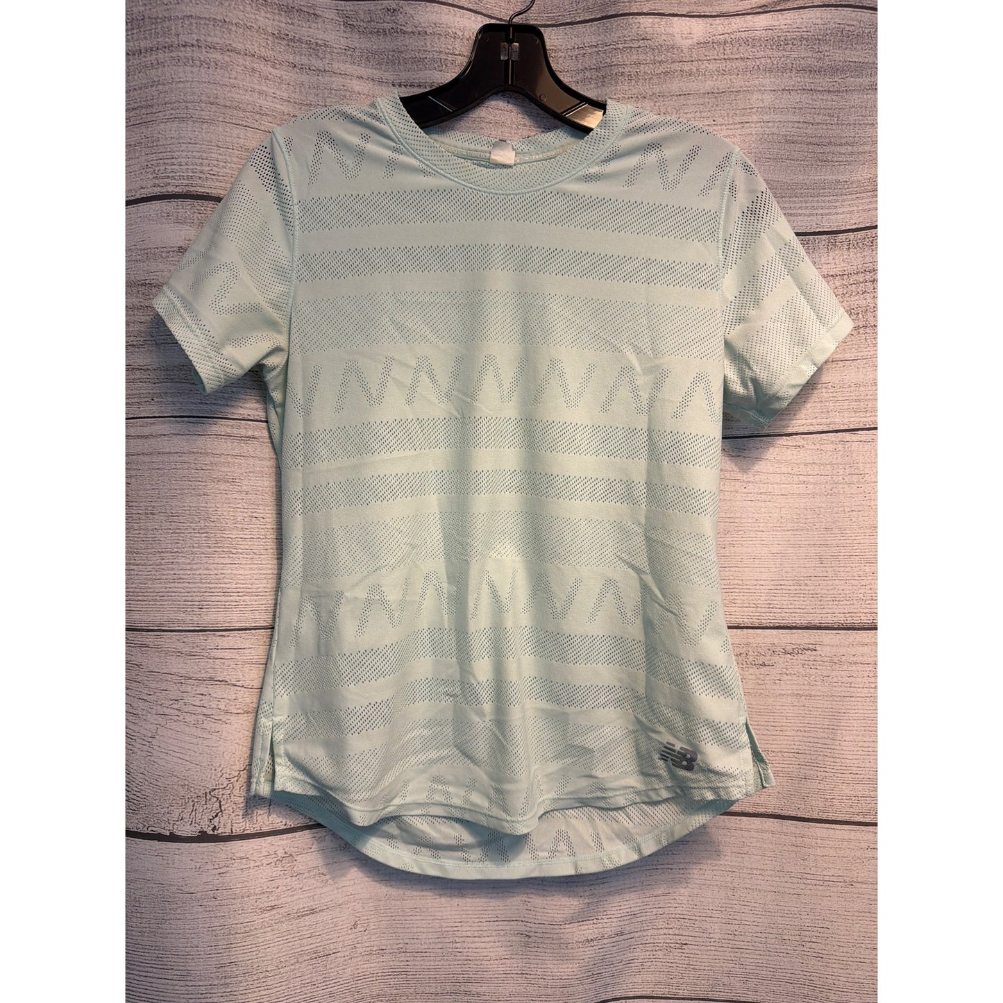 New Balance Blue Q Speed Jacquard Short Sleeve