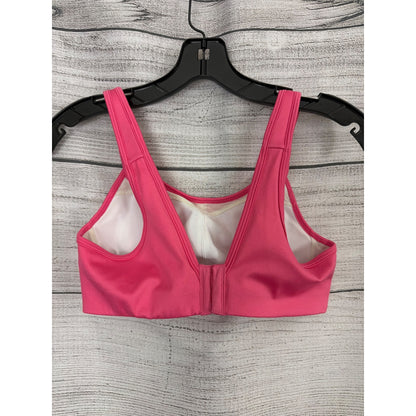 Moving Comfort Fiona Pink Sports Bra Size 34B
