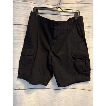 Apt. 9 Mens Premier Flex Cargo Shorts Black Size 38