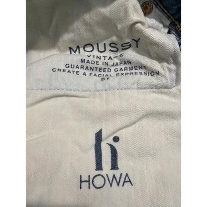 Moussy Vintage Howa Distressed Straight-Leg Jeans