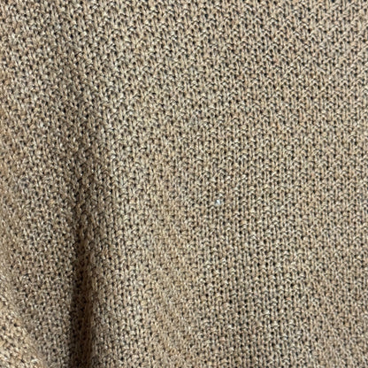 Pink Rose Cozy Cable Knit Sweater With Textured Pattern & Ribbed Trim Size XL